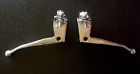 1271 Sunlite Steel Brake Levers Clamp Chrome 072774012718