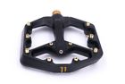 16165 Crankbrothers Crank Brothers Stamp Mtb Platform Pedals Titanium Black Large