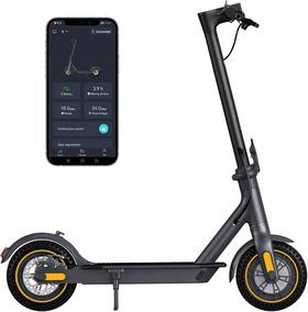 19mp 1plus 797434535566 Electric Scooter 10 Inch Solid Tires 600w Peak Motor Up To 20miles Range And