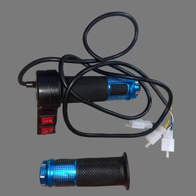 1pr E-bike Handlebar Throttle Grip Speed Switch 598481865079 For Electirc Scooter 12v-72v 12z