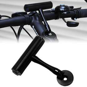2021myclubusa 750000121655 Mtb Cycling Bike Light Handle Bar Extender Mount Lamp Bracket Holder Bicycle Us