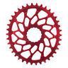 211261 Easton Chainring Absoluteblack Oval Direct Boost Red 5110846003495
