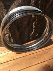 26x1.75he Ukai Vintage Speedline 36h Rims 1 Black Pair Silver Cruiser