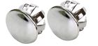 3144 Sunlite Two Bicycle Handlebar End Mountain Caps Chrome 072774031443