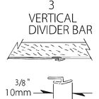 G1957606 408-0190 Inpro Vertical Divider Bar