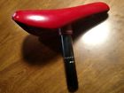 428700 Vise Bmx Seat And Seatpost Red