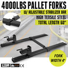 4azy800391534901149 Vevor Pallet Forks Stabilizer Bar Roll Back Heavy 882511550508