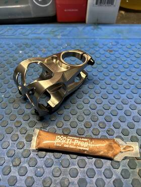 5dev 850042201008 2 Bolt Titanium Stem 35 48mm Raw To Upgrade Trail Mtb Enduro Xc Bike