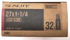 27x1-1-4 6301 Sunlite Bike Tube Schrader Valve By 072774063017
