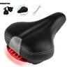 670924833550 Unbranded Bike Seat Cover Wide Exercise Bicycle Saddle