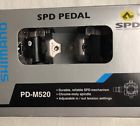 Pd-m520 689228060470 Shimano Spd Pedals Black New In Box Bicycle