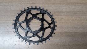 Abdo-srbst32b Absoluteblack Absolute Black 32t Oval Chainring - 3 Bolt Sram Boost Offset