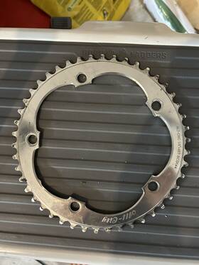 Bcd144 All-city Chainring 46t Fixed Gear Track Single Speed Excellent Condition