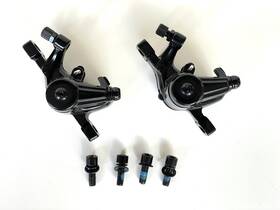 Hj-md17 Alongha Alhonga Post Mount Cable Mechanical Disk Brake Caliper Pair For Mtb