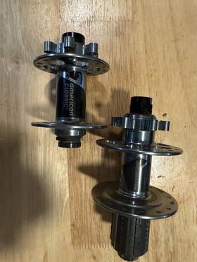 Fh6400 American Classic Rear And Front Bicycle Hub Set