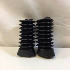 R22110006 Anxin 49mm Fork Cover Front Gaiters Gators Boot Shock Absorber For Dyna Fxdwg