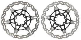 Afr-1 Ashima Arf-1 Flotor Disc Brake Rotors 1 Pair 160mm Centerlock Road Bike 6-bolt
