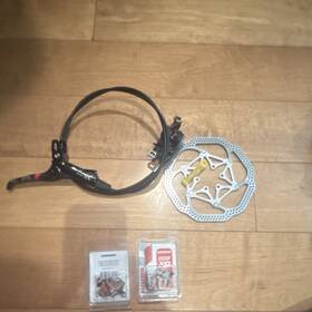 Dcs-12 Avid Xx Hydraulic Disc Brake Set For Mountain Bike Rotor Caliper Pad