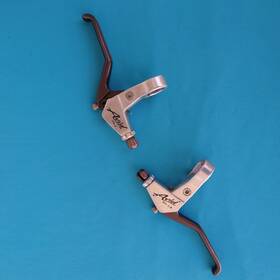 Sd-2.0 Avid Brake Levers Set Fits 22.2 Inch Bicycle Handle Bar Silver Vgc