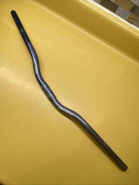 A0396 Azonic Blue Double Wall Aluminum 700mm X 25.4 1-1/3 Inch Riser Handlebar