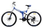 B01ent040y Camp Alloy Folding Mountain Bike Shimano Speed Dual 822456795893