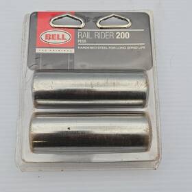 Bell 035011918433 Games Rail Rider Steel Pegs New Fits Most 3/8 Axles Hardened