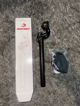 Al6061-t6 Bibike Ad-sp18 Uss -30.4 Safort Suspension Seatpost Aluminum With Cover Diameter 27.2mm