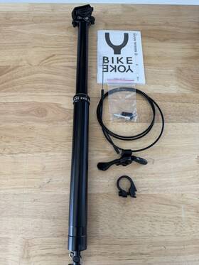 Revt185316 Bike Yoke Revive Dropper Seatpost 31.6 Mm With Remote 185mm