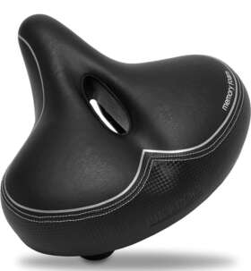 Bikeroo 610395674368 Oversized Bike Seat Comfort Outdoor Elastomer Springs