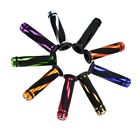Bir10911 Unbranded Motorcycle Bike Rubber Gel Handlebar Hand Grips With Caps