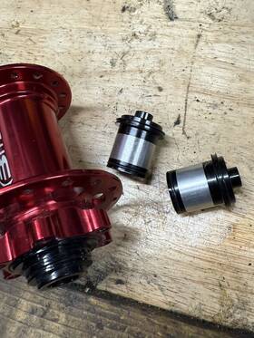 Bx211f Bitex 28h Disk 6 Bolts 110x15mm Boost Front Hub 190 Grams