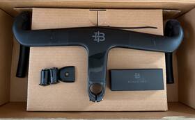 Bix2403ag3810089 Black Inc Integrated Aero Barstem Ab02 38cm X 110mm Carbon Used