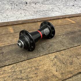 240603 Bontrager Front Bicycle Hub 20h Black Sealed Bearing 20 Alloy Race 90s 00s