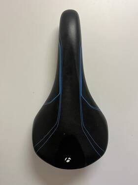 319792 Bontrager Mountain / Road Bike Seat Saddle - Black And Blue