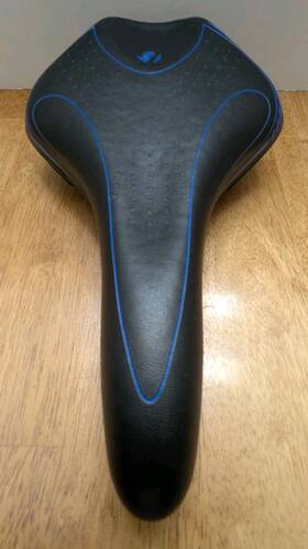 320147 Bontrager Commuter Gel Crz Womens Bicycle Saddle Seat Black Blue