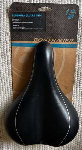 425690 Bontrager Commuter Gel Crzt Saddle Bicycle Seat