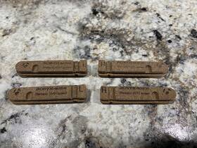 431461 Bontrager Carbon Stop Cork Brake Pads/shoes For Shimano Part No 2 Pairs