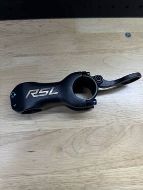 5256519 Bontrager Rsl Blendr Stem 7 Degree Rise 80mm Length Carbon Black