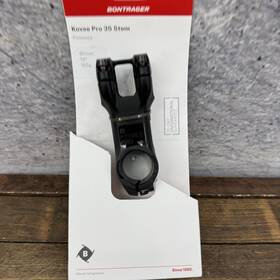 5266715 Bontrager Kovee Pro 35 Bike Stem 80mm 35mm 1 1/8 Threadless 13 Black Alloy Mtb