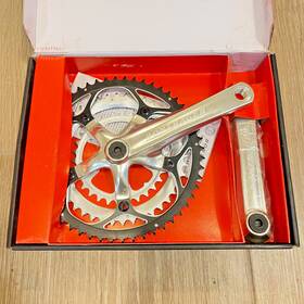 87045 Bontrager New Vintage Select Crankset - Isis Bb Compatible 165mm 53x39