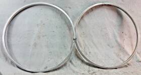 Bontrager B1cx Weinmann 26 Inch Mtb Bike Rim Set 32s Vintage 559iso Usa Made 390g