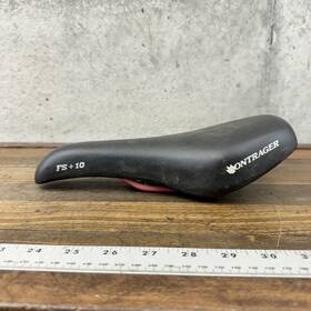 Fs10 Bontrager Vintage Seat Fs 10 Comp Red Rails Saddle Road Mtb Race Stamped