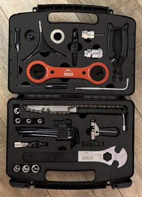 B-03-005 Borgen Tool Bicycle Repair Kit Suitable For Mtb Road Bike City E-bike