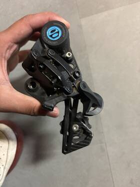 Box Components 55q-te-rd9507 Three Prime 9 X-wide Rear Derailleur 9-speed Long Cage Matte Black
