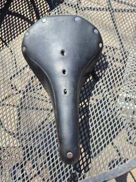 B211a07203 Brooks England B17 Standard Black Leather Saddle Broken In Includes Box And Tool