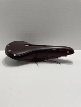 B211ila07205 Brooks B17 Carved Leather Saddle Brown B-17 Mens Standard Imperial