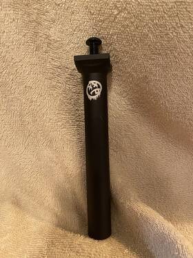 Post001 Bsd Pivotal Seatpost Black Bmx Bike Bicycle Bikes Seat Post 25.4mm 135mm