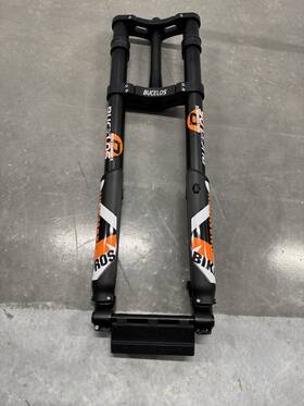 700710-26 Bucklos Fat Tire 5.0 20/26 Inch Air Electric Mountain Bike Inverted Suspensio