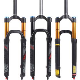 Bucklos 883708975418 Lutu 26/27.5/29 Air Mtb Suspension Fork Rebound Adjust Straight Tube 28.6mm