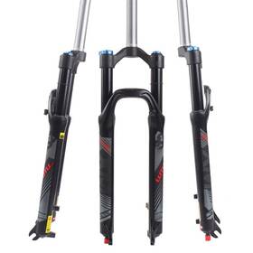 Bucklos 883708975494 Lutu 26/27.5/29 Air Mtb Suspension Fork Straight Tube 28.6mm Black 29